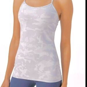 Lululemon women's power Y tank top Everlux light support